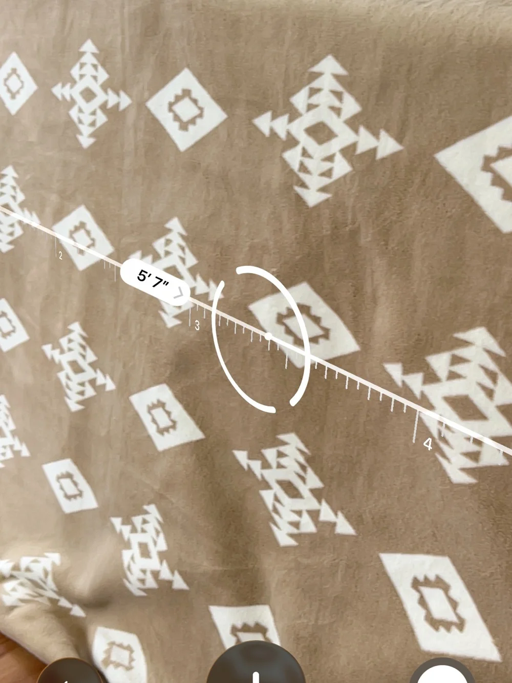 Pendleton Geometric Triangle Pattern Throw Blanket - Picture 6 of 10